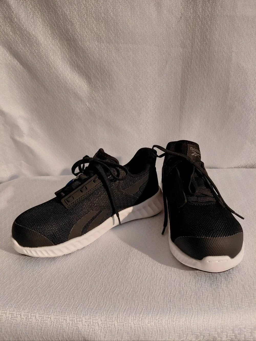 Reebok Sublite Men's Black Work Sneakers PROTECTIVE TOE. Water Resistant NWT